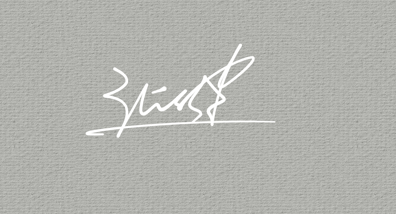 张健的签名一款丨艺术签名丨签名设计丨签名怎么写好看