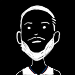 手绘头像 篮球明星 科比、杜兰特、欧文···