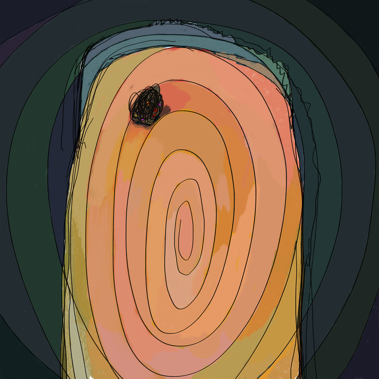 他总有挖不完的鼻牛儿