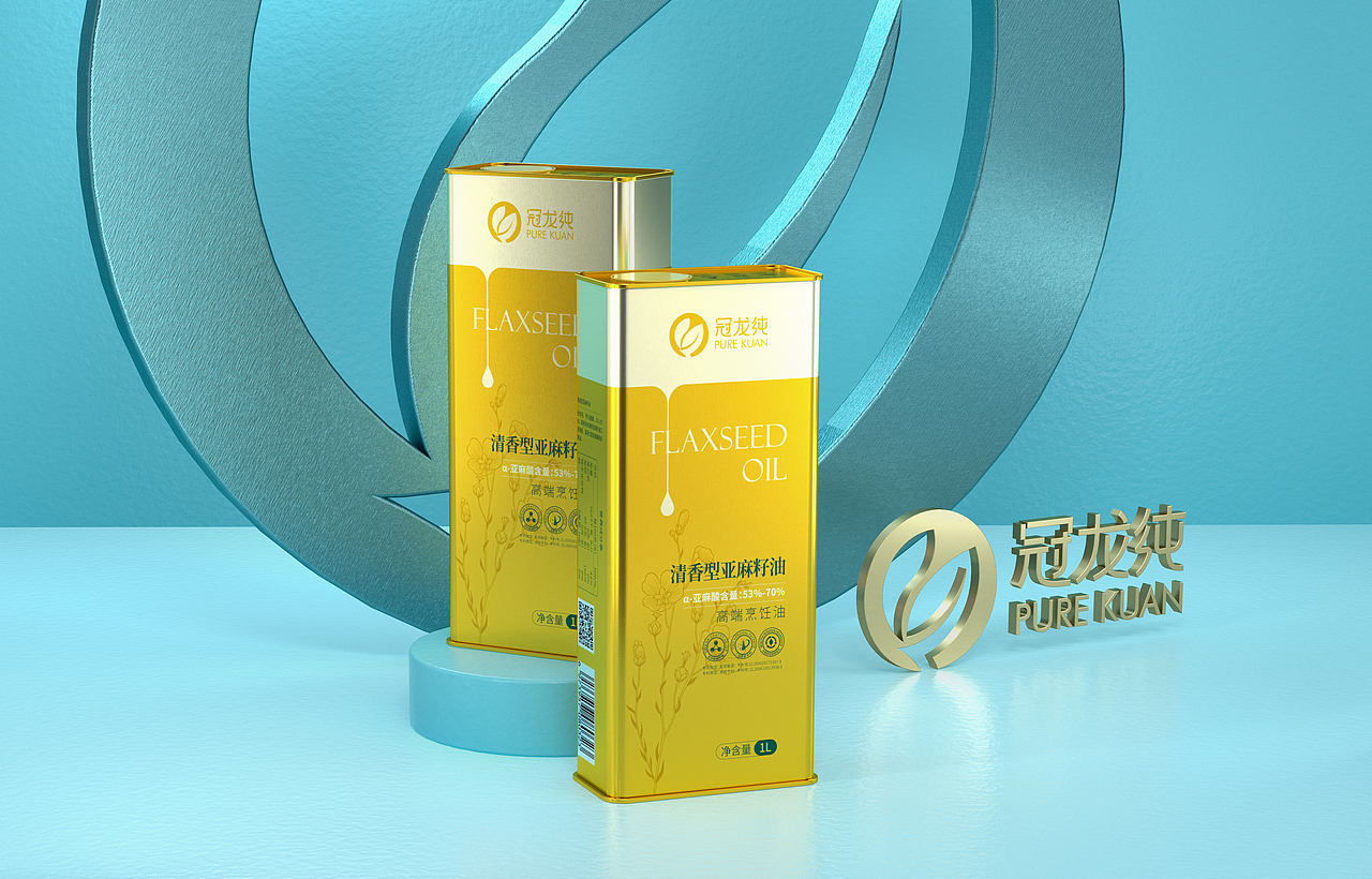 siyaen丨冠龙纯c4d包装设计+渲染系列