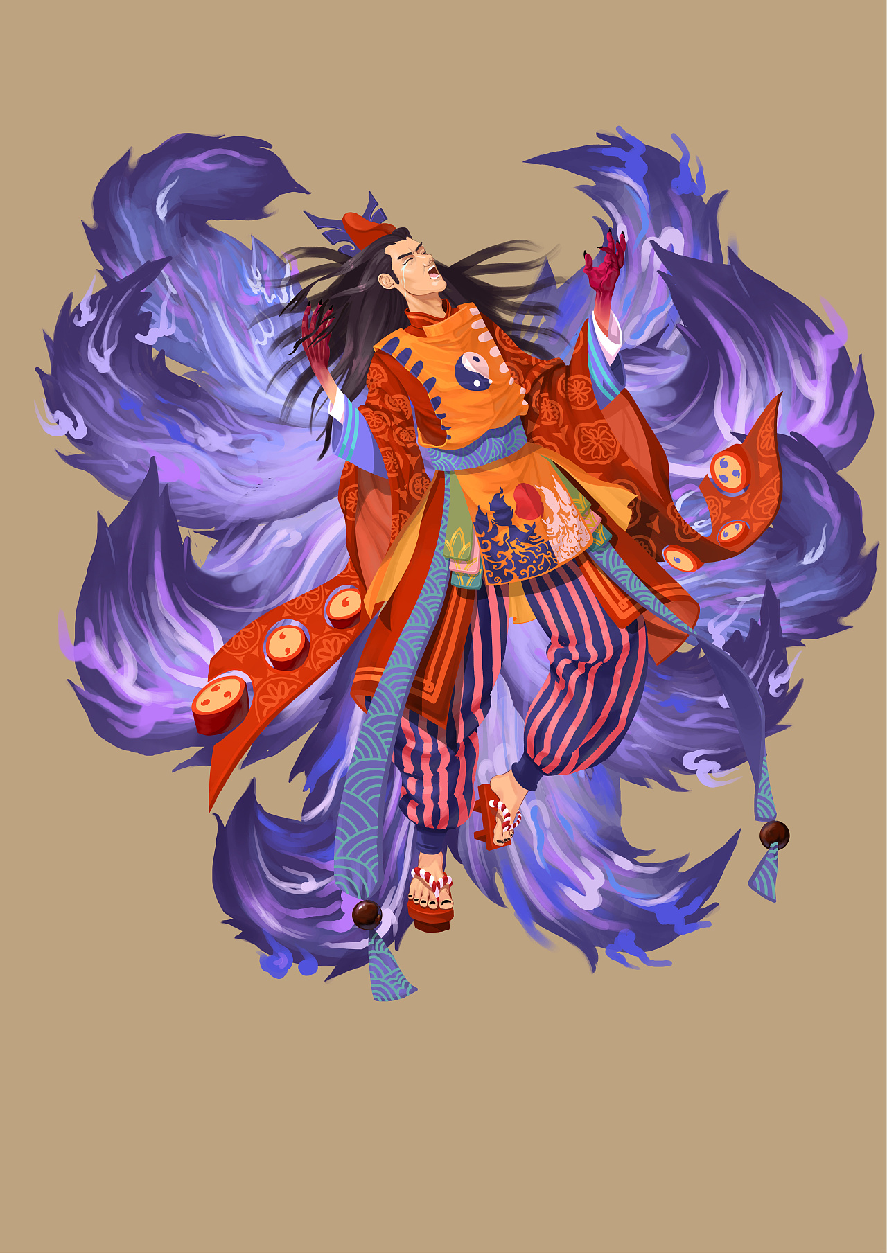 阴阳师式神皮肤设计