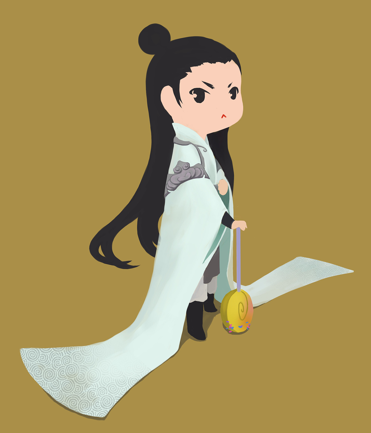 楚留香人物q版插画