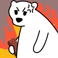 沙雕北极熊头像图片