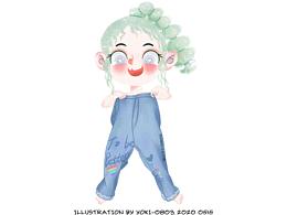 儿童插画|全身人物|女孩系列