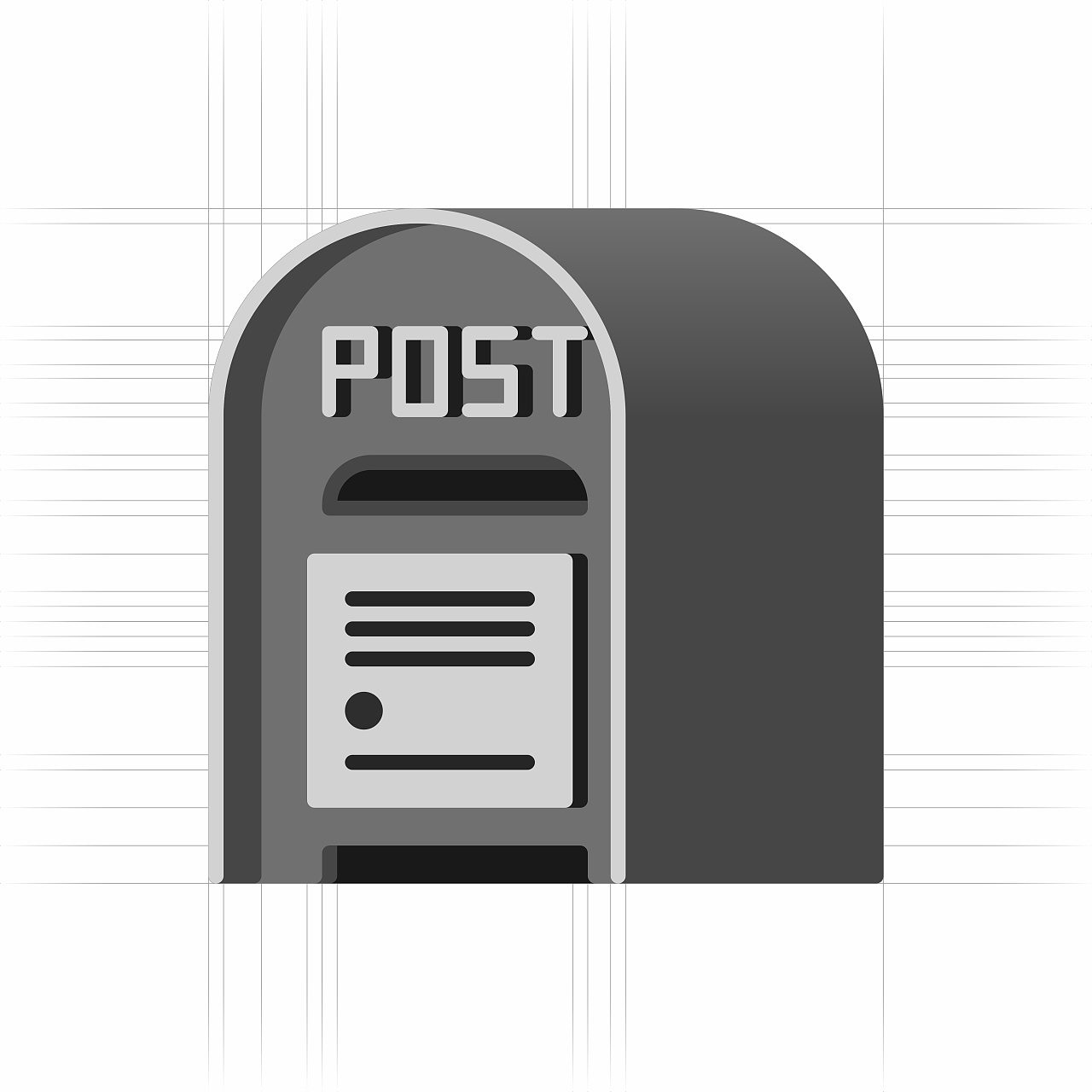 邮筒|ui|图标|右手咔咔 - 原创作品 - 站酷 (zcool)