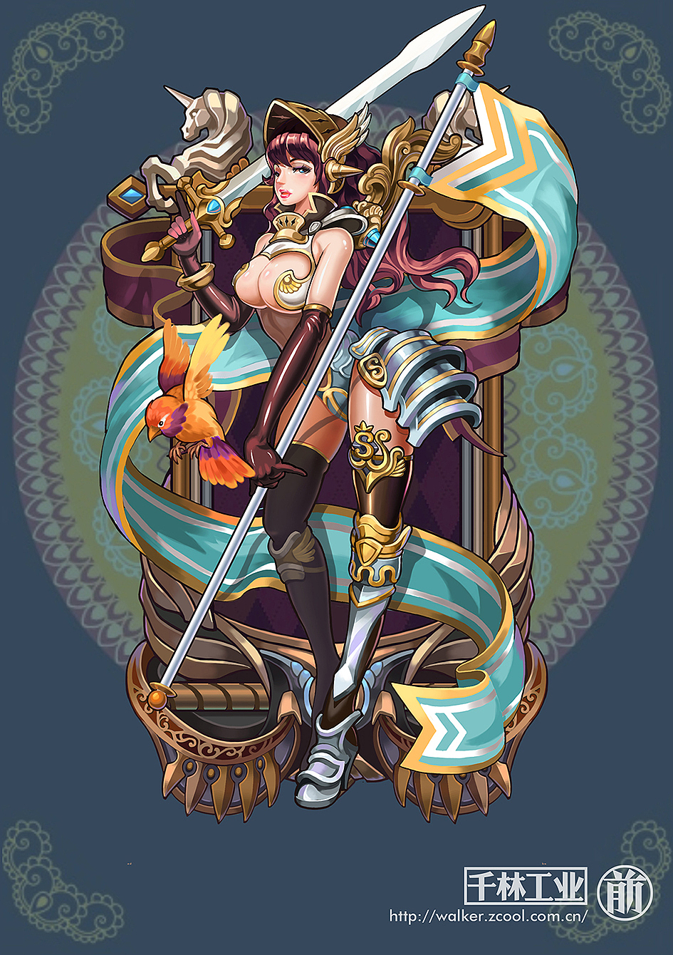 今天没画画 还是感觉萌萌哒 一组妹子美女卡牌