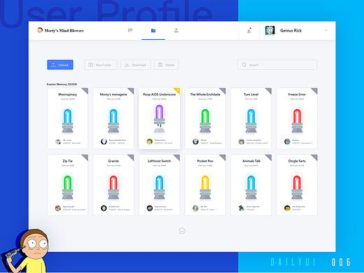 DailyUI#006 User Profile