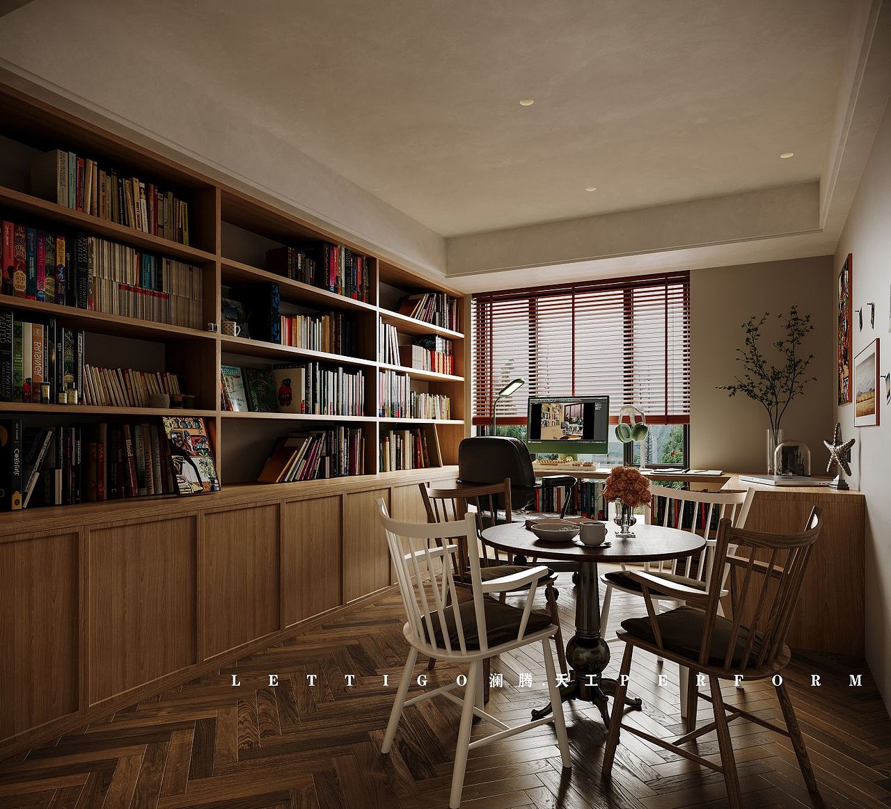 复古焦糖棕，流金岁月的基调，旧时光的悠然（图ZMzM2NTUyOTEy） - 家装设计 - 站酷设计师DesignerZtt186原创素材 - 站酷ZCOOL