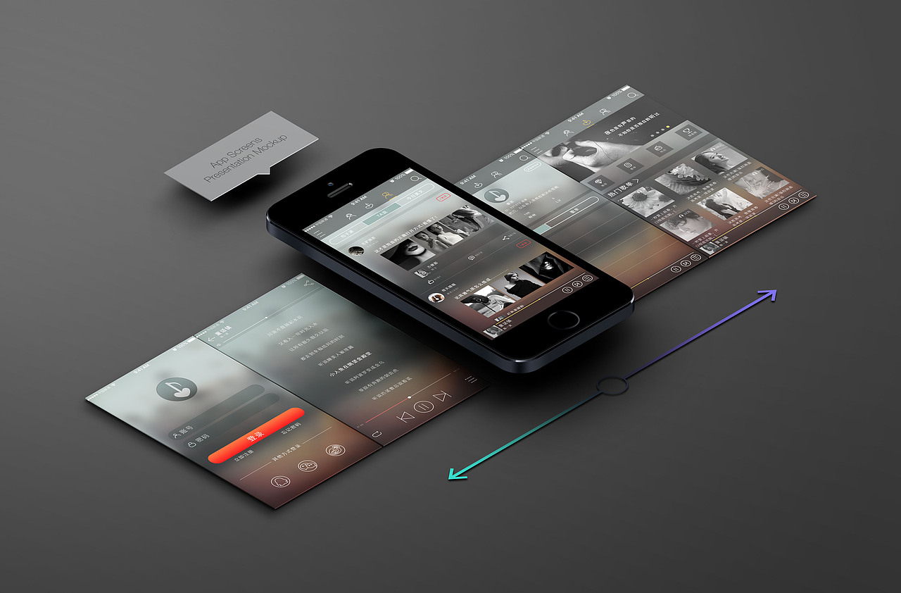 音乐APP界面（图ZODI3NjE4Mjg=） - APP界面 - 站酷设计师毛驴嘀嗒原创素材 - 站酷ZCOOL