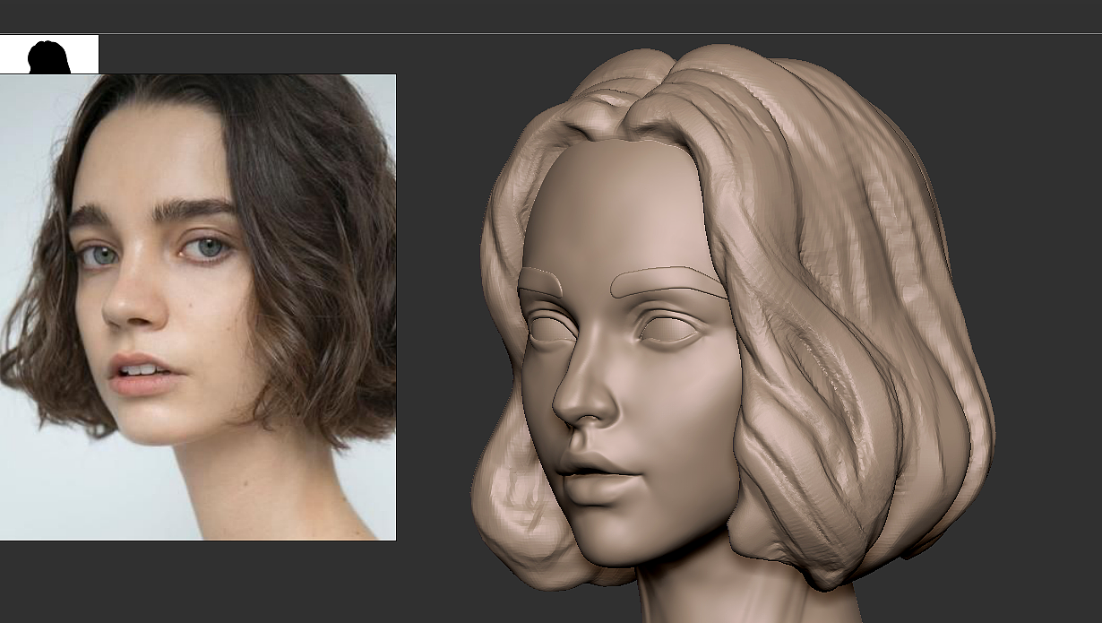 zbrush练习（图ZMjE0MDQ5NjQ4） - 人物/生物 - 站酷设计师杏ccccc原创素材 - 站酷ZCOOL