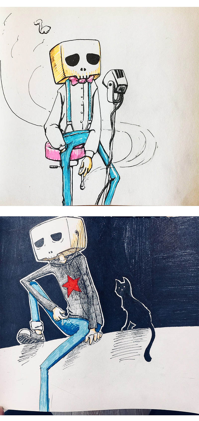 开始还不错,虽然第一张完全就是在偷