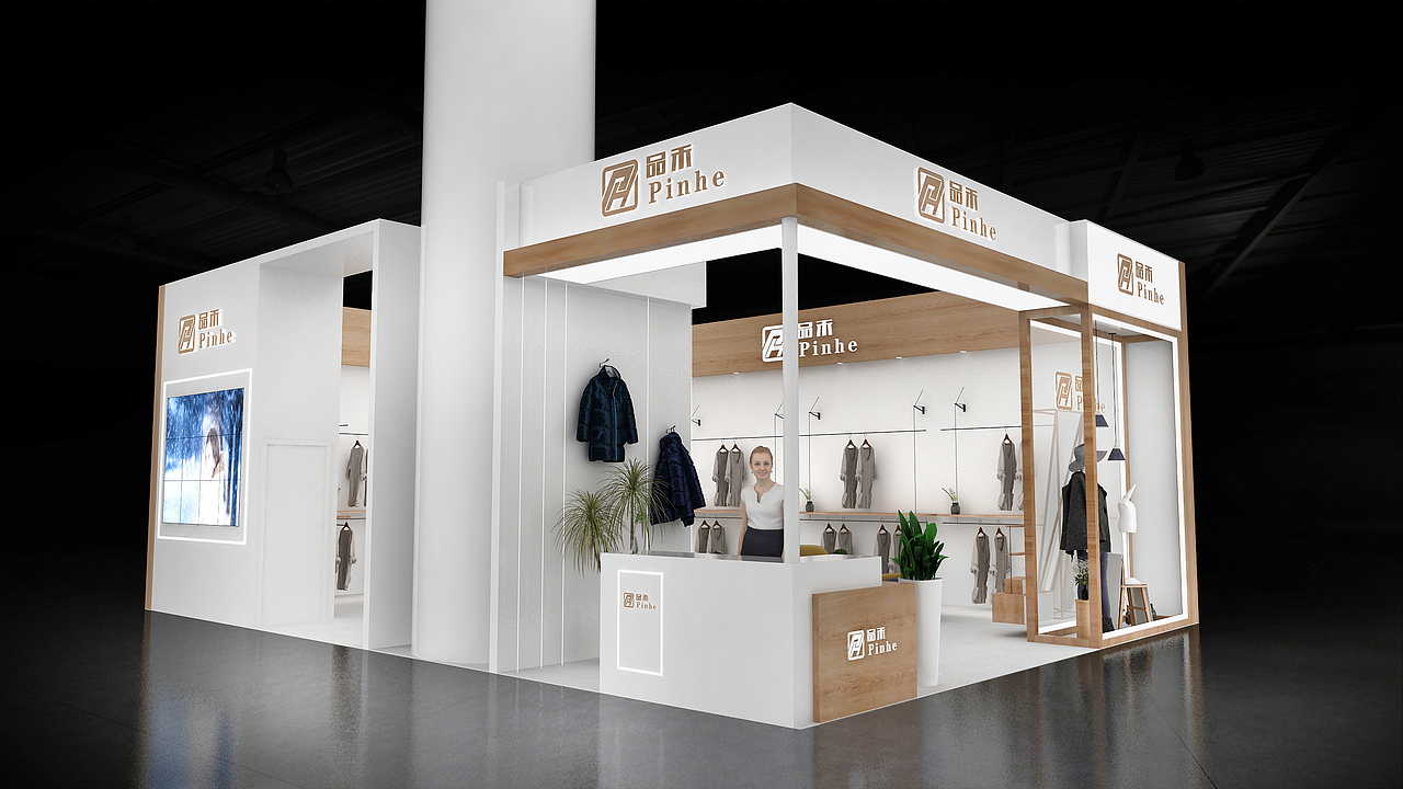 品禾服装展|空间|展陈设计|就很优秀_原创作品-站酷zcool