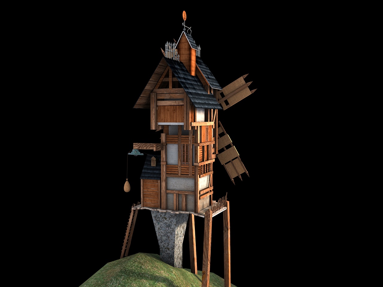 3d建模大学作业