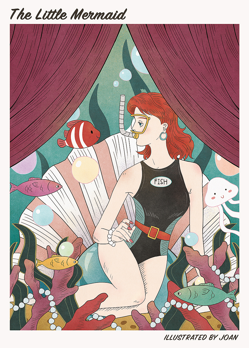 Morden Princess——童话公主系列主题时尚插画