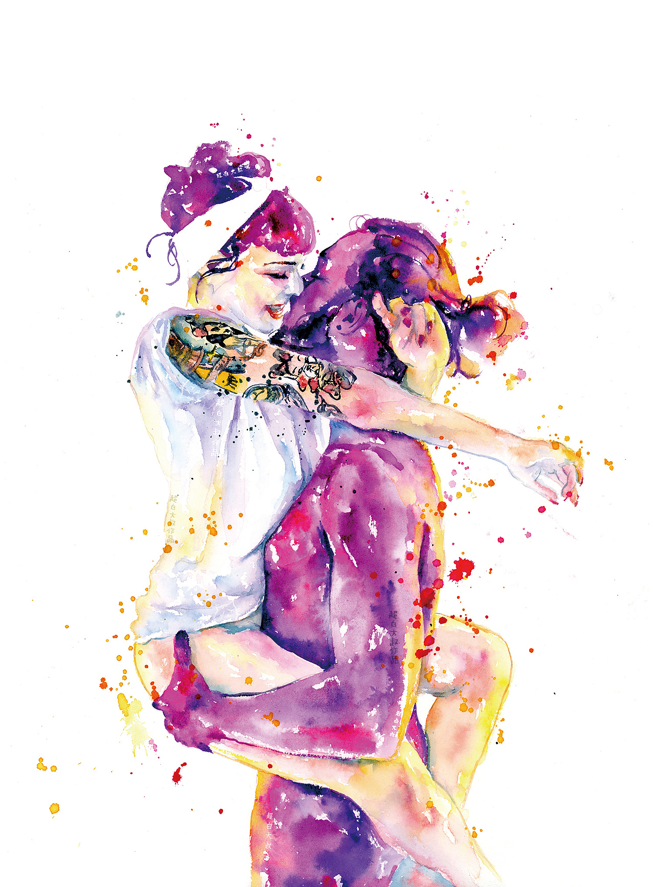 水彩手绘合集【超白大叔】（图ZMTQxMDc3MTk2） - 绘画 - 站酷设计师超白大叔原创素材 - 站酷ZCOOL