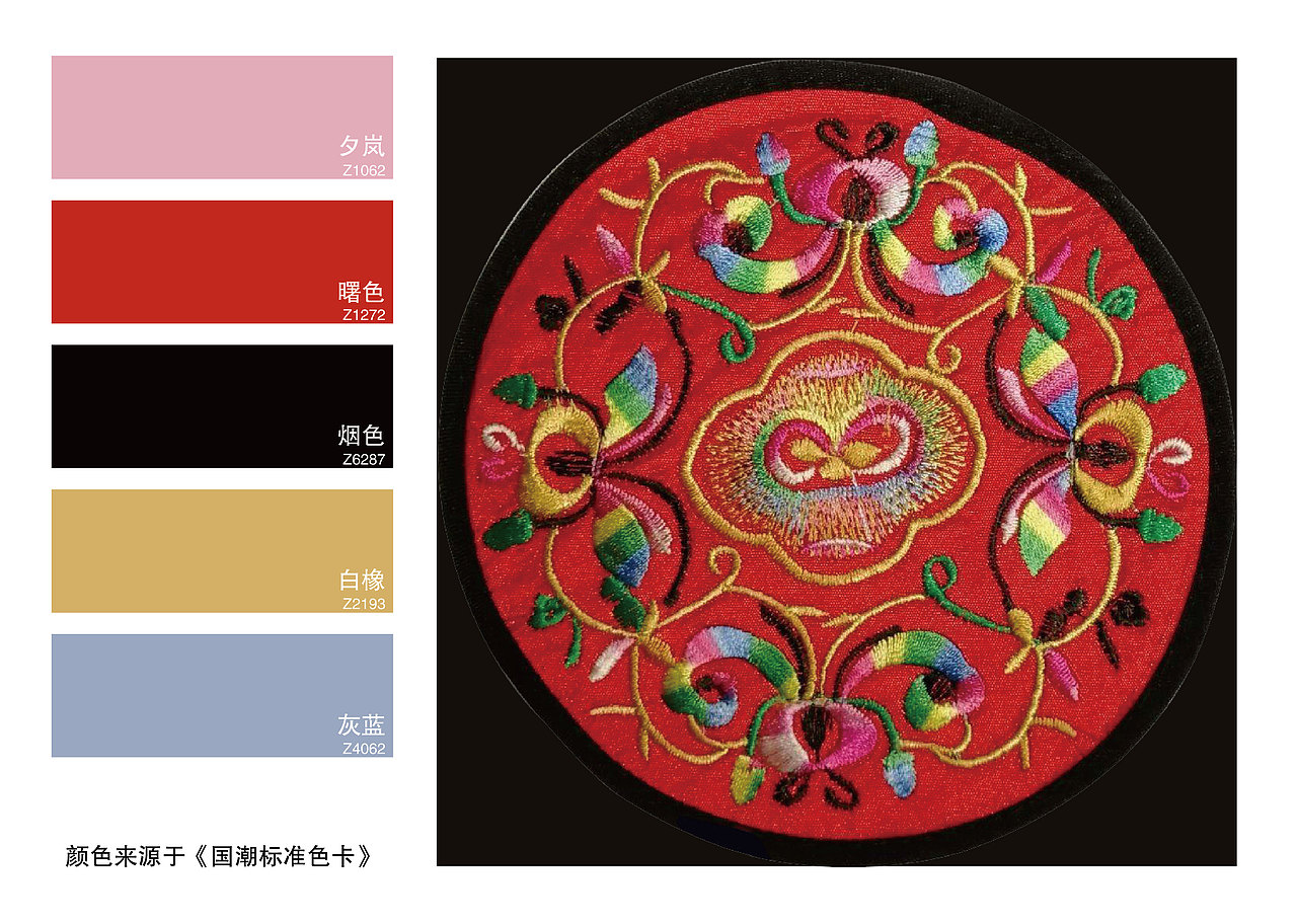 苗族服装纹样色彩（图ZMjgxNTUyNTA0） - 海报 - 站酷设计师色彩通原创素材 - 站酷ZCOOL