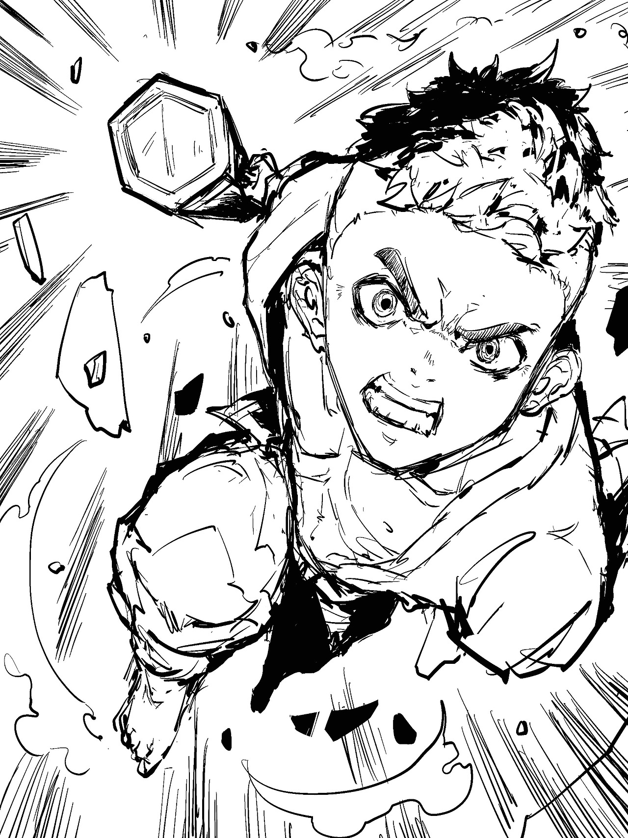 最近的iPad 瞎画。（图ZMzM4NjgzNjU2） - 单幅漫画 - 站酷设计师宇宙人实验体二子原创素材 - 站酷ZCOOL