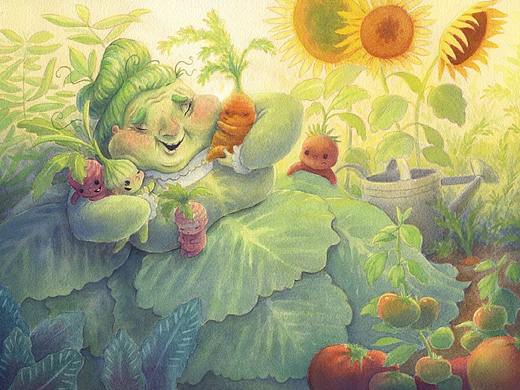 原画丨绘画丨童话水彩插画丨插画师 Emma Pedersen ​​​​
