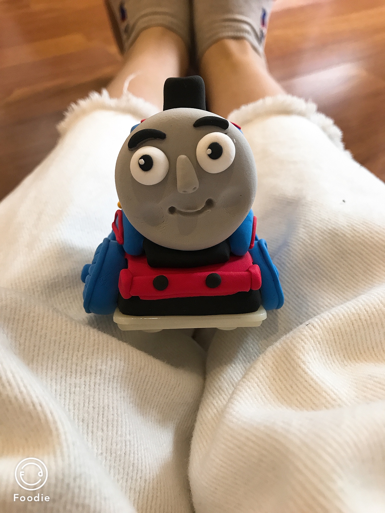 粘土托马斯小车车