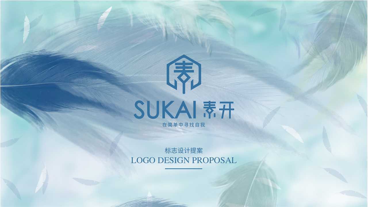 LOGO品牌设计丨素开服装品牌设计(原创