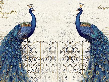 孔雀装饰画（个人主页-ZMzIxODY4OTI=） - 商业插画 - 站酷设计师墙角呆瓜原创素材 - 站酷ZCOOL