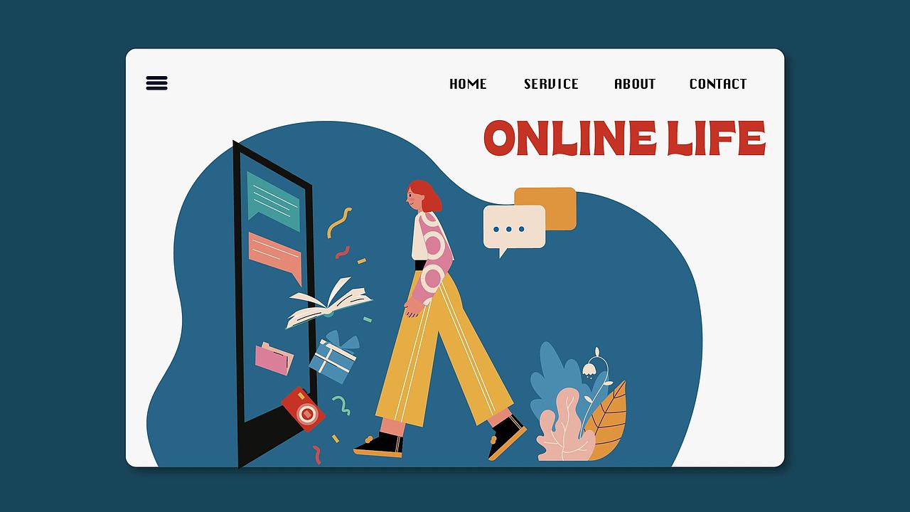 Urban City 人物插画