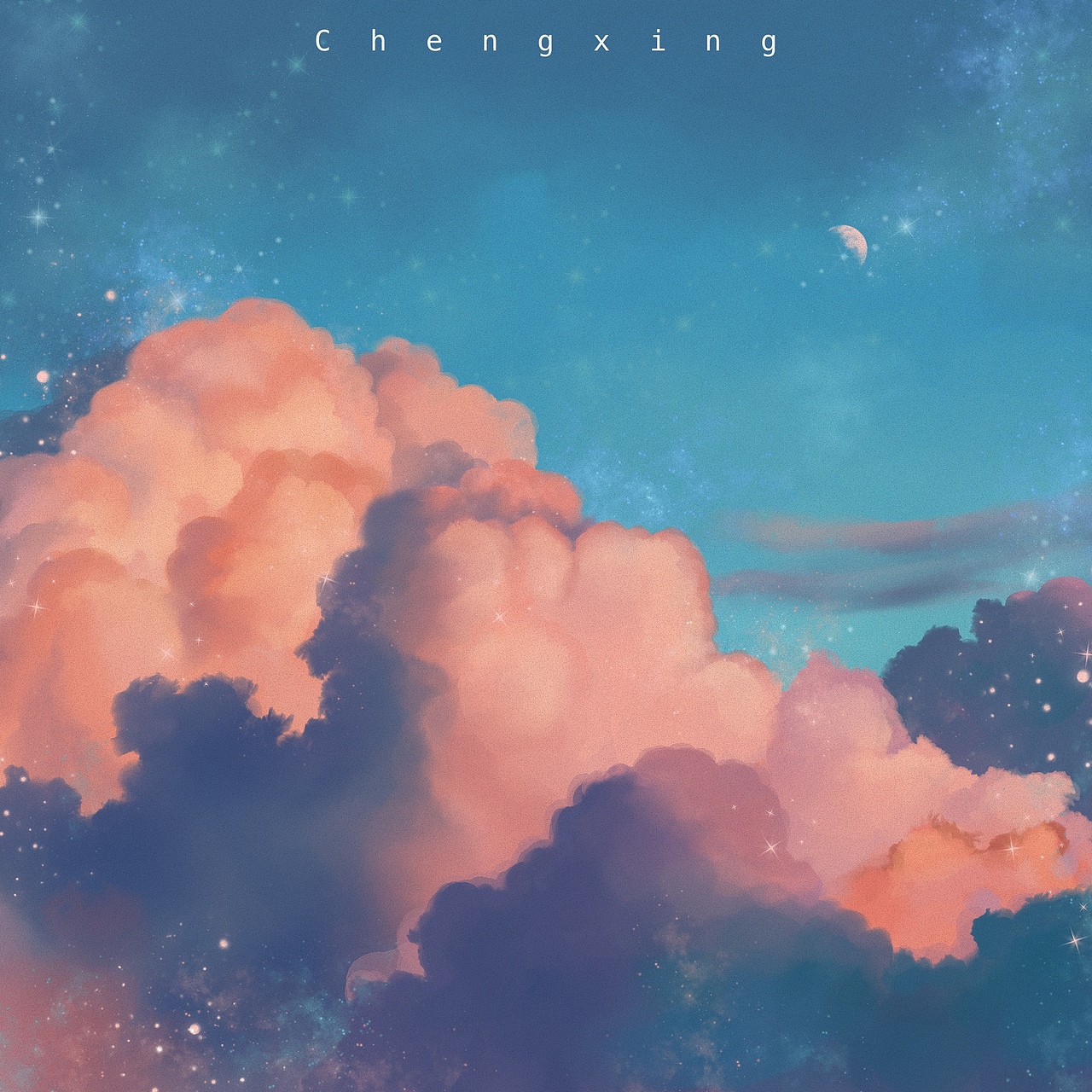 云彩 插圖 色彩練習(xí) procreate繪畫（圖ZMjk1OTUzNjA4） - 商業(yè)插畫 - 站酷設(shè)計(jì)師誠(chéng)星s原創(chuàng)素材 - 站酷ZCOOL