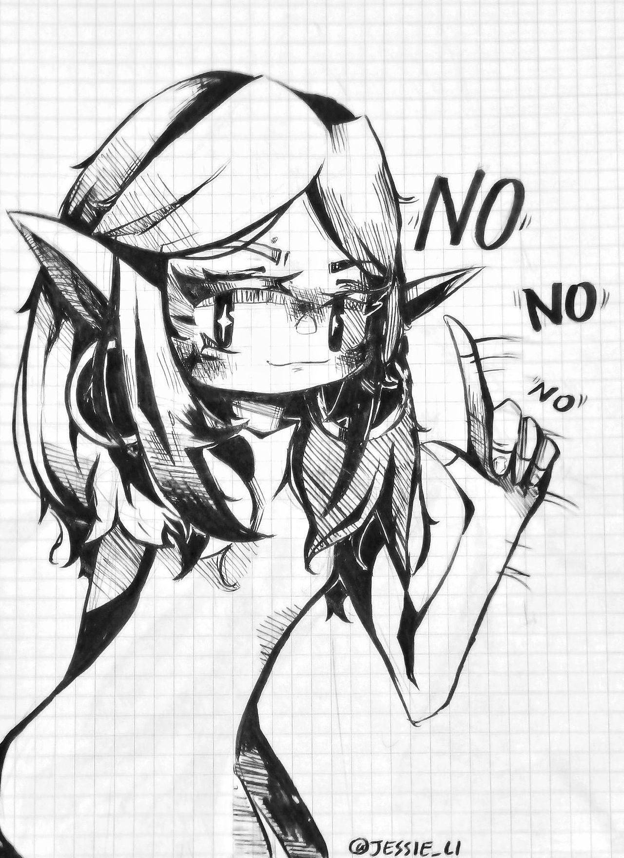 2022人物设计黑白篇