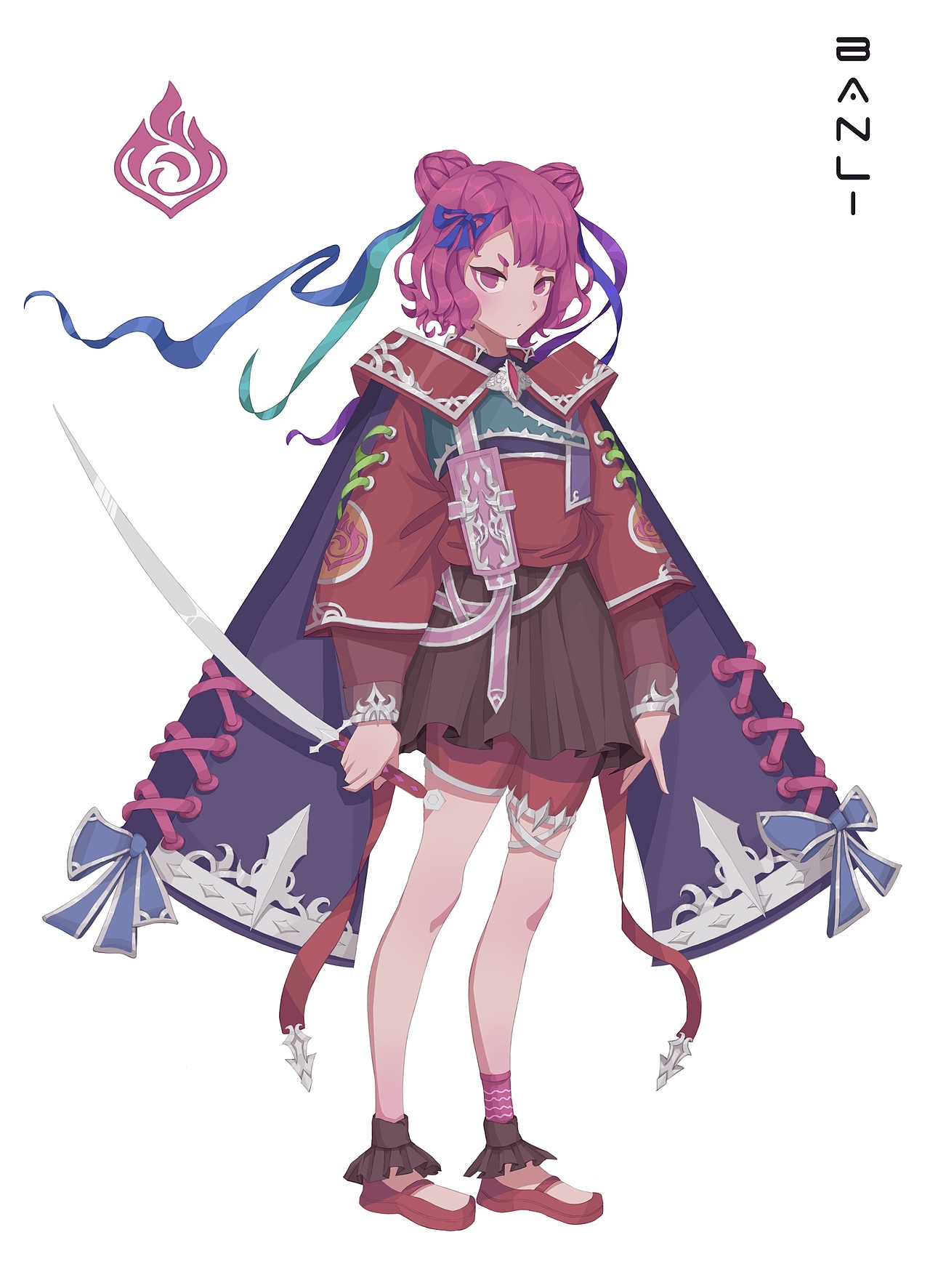 原神！！（图ZMjI5MzAxMDI0） - 游戏原画 - 站酷设计师lalabanli原创素材 - 站酷ZCOOL