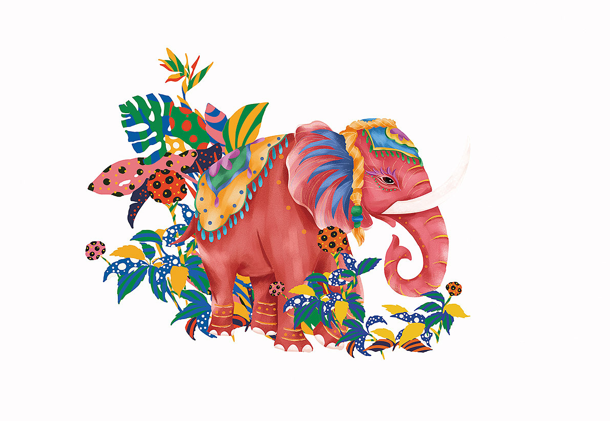 润物设计2020插画集1（图ZMjQyMjgwNTI0） - 商业插画 - 站酷设计师润物志原创素材 - 站酷ZCOOL
