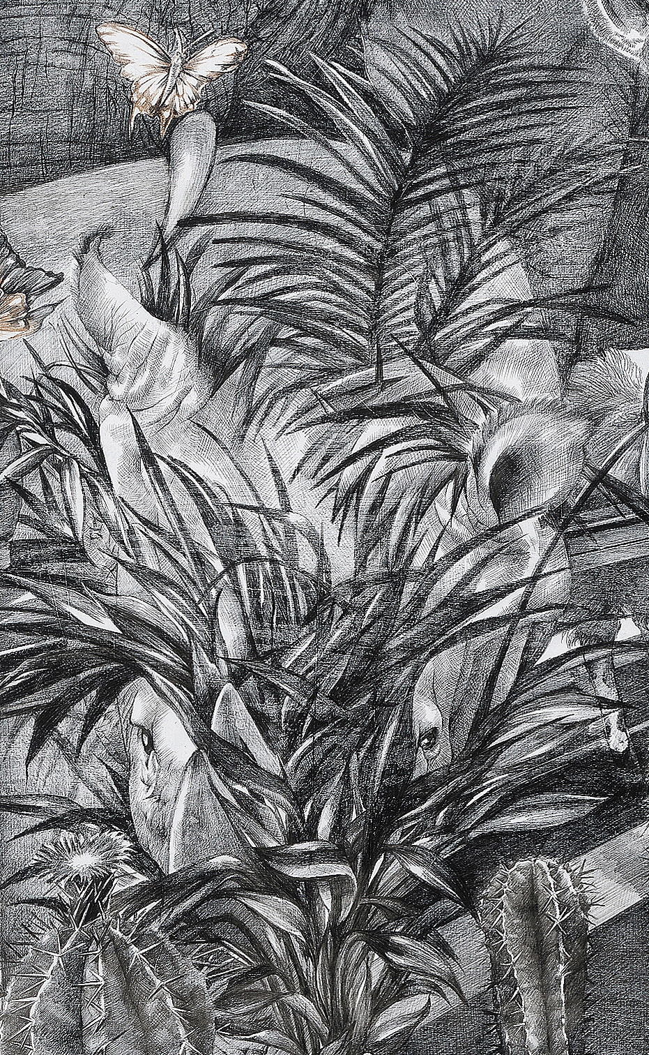 《伴我同行》之三 150cm x 90cm 2013.6（图ZMTMyMjQyMjg=） - 绘画 - 站酷设计师赵娜Artist原创素材 - 站酷ZCOOL