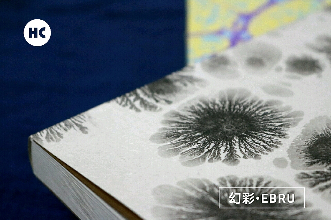 自然发晶 土耳其湿拓画ebru 水影画 墨流工艺marbling 水拓画本子（图ZNTk0ODc4NjQ=） - 其他手工艺 - 站酷设计师21listen原创素材 - 站酷ZCOOL