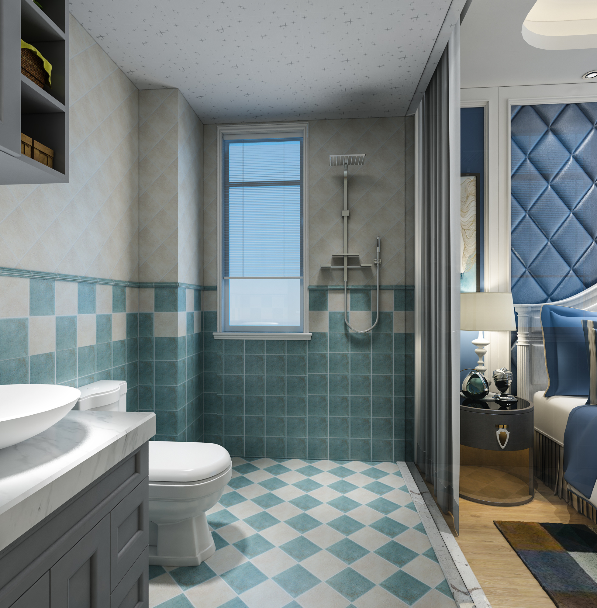 地中海单张效果图