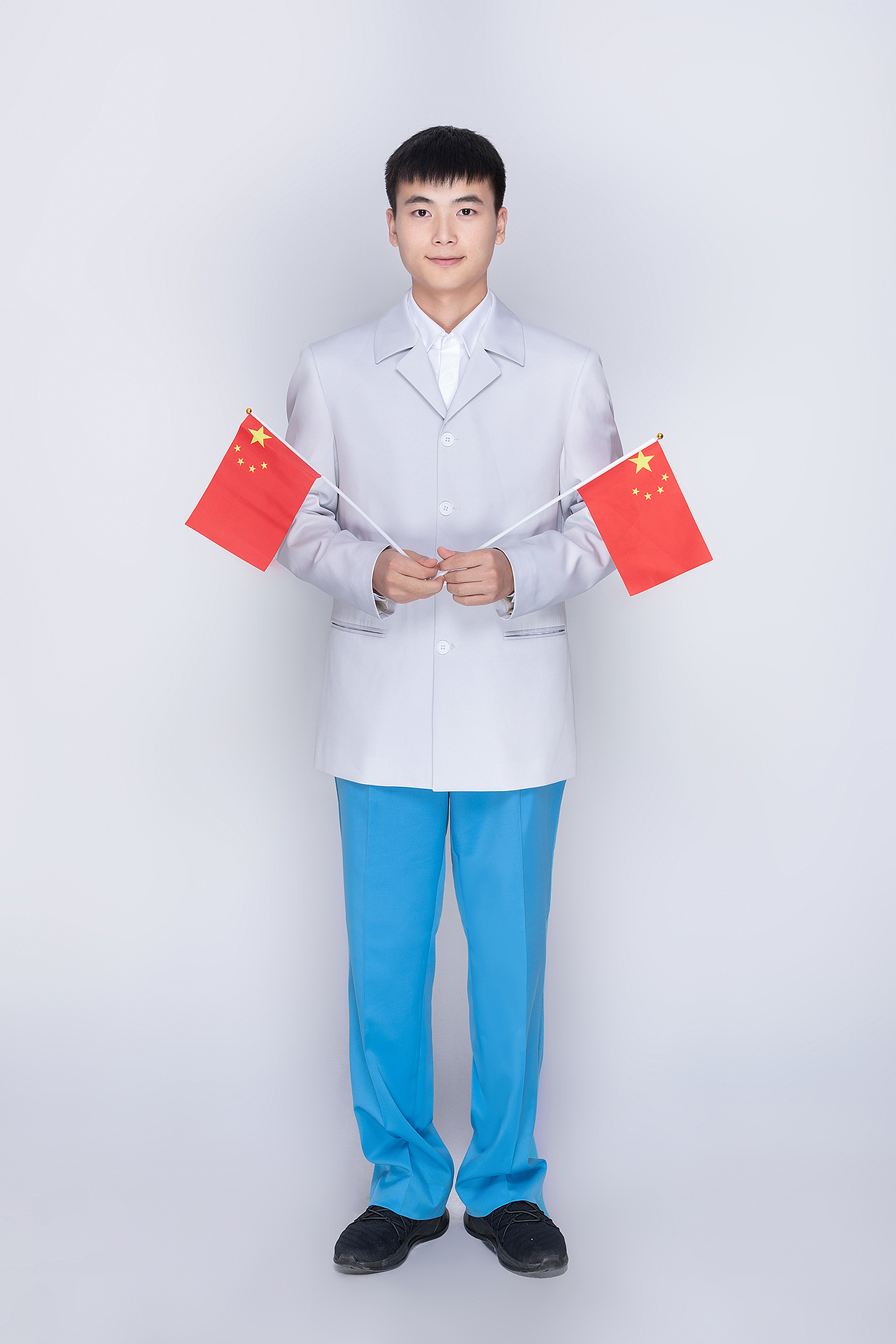 「 70周年大阅兵🇨🇳 — 第七方队 」队员的纪念照