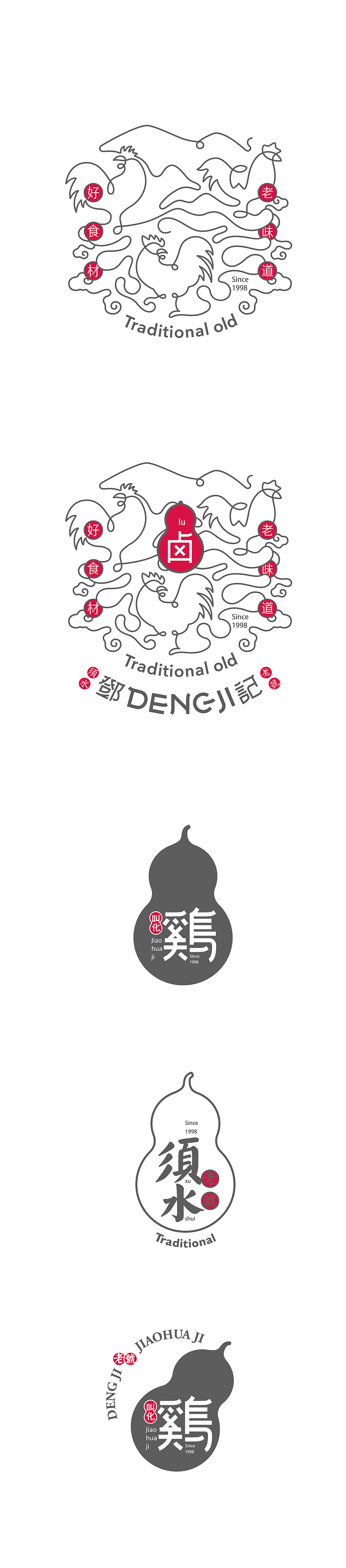 邓记。传统老店新品牌设计（图ZMTgwMDY4ODIw） - 品牌 - 站酷设计师MunJr品牌设计原创素材 - 站酷ZCOOL