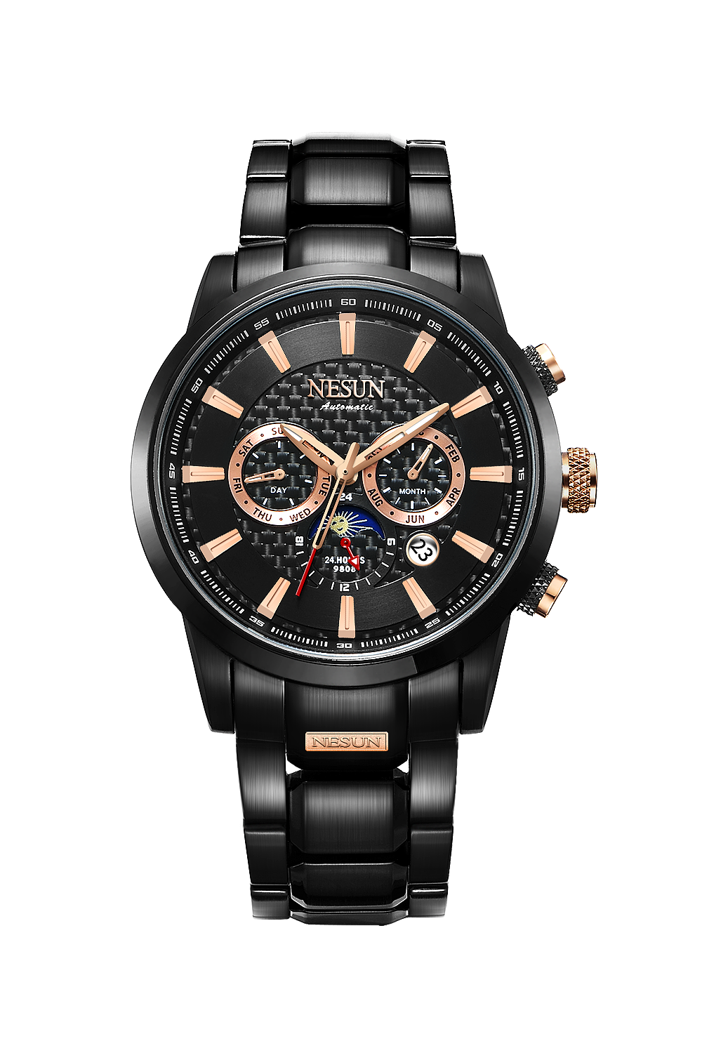 手表摄影/nesun尼尚男士手表全自动机械手表防水