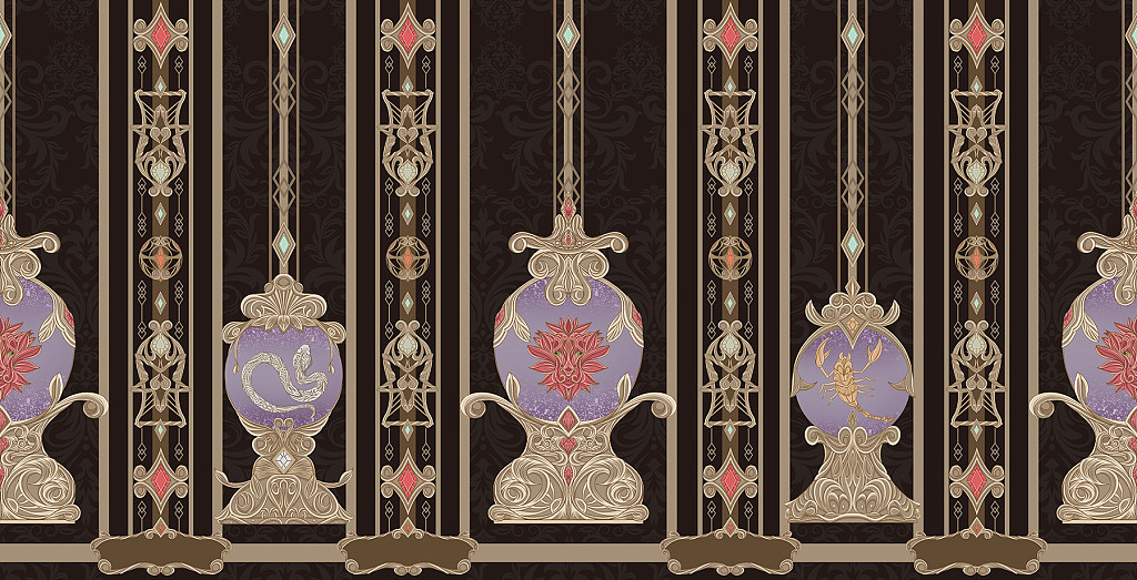 柄图【已售出】（图ZMTA5OTAxNDk2） - 其他服装 - 站酷设计师一乱舞一原创素材 - 站酷ZCOOL