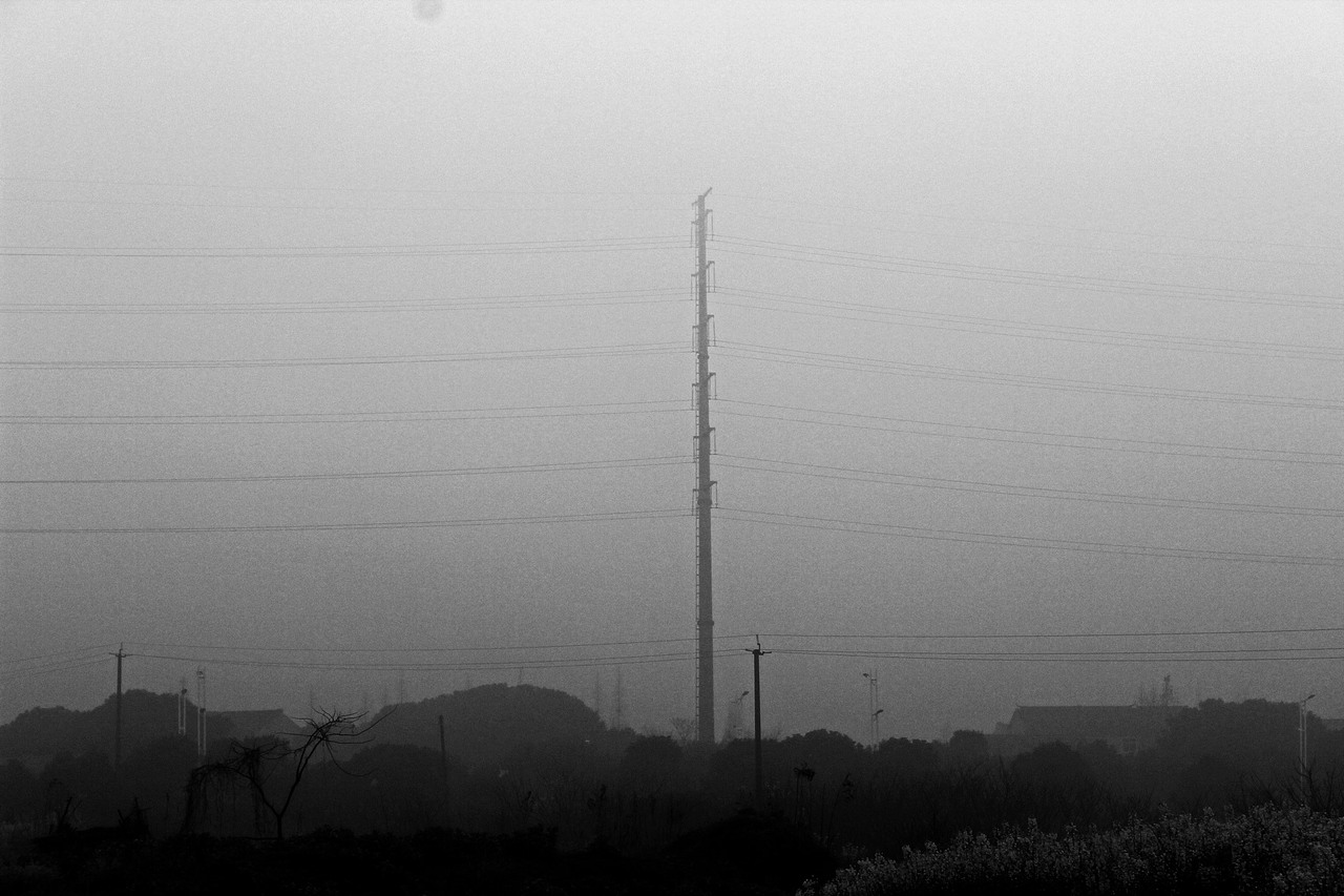 大雾,雨晨,乡下