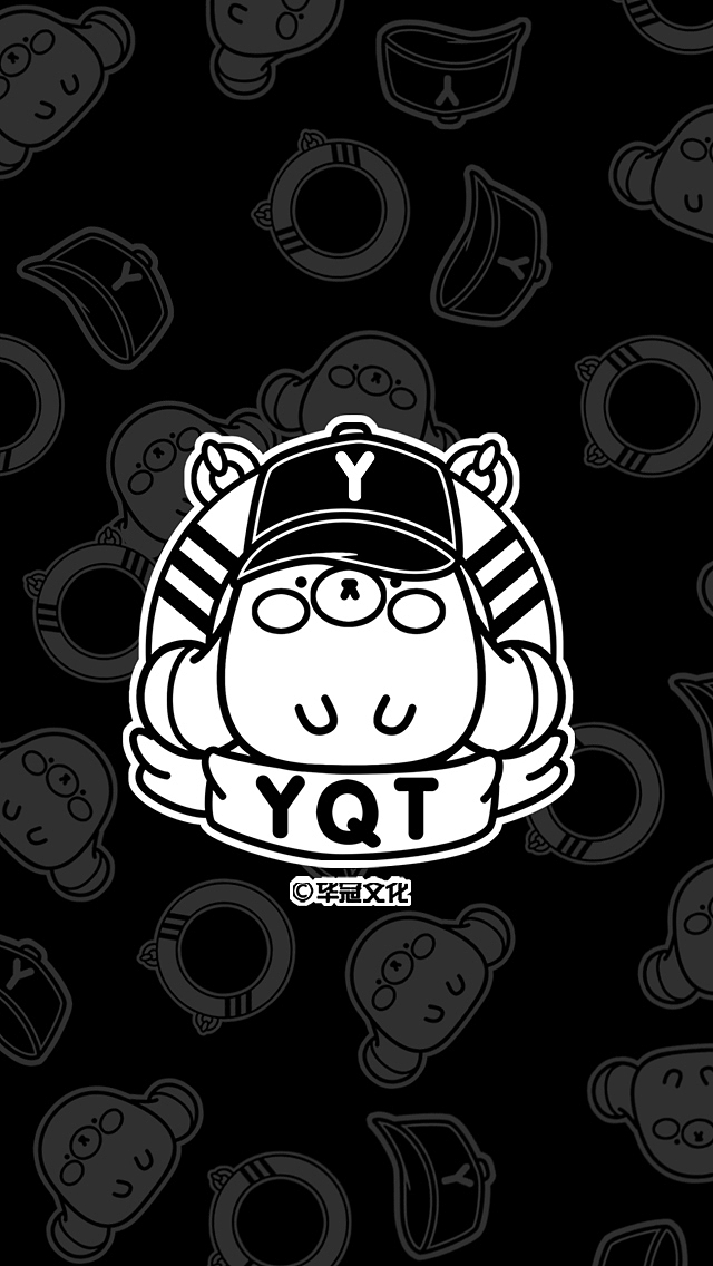 摇钱兔原创ip潮酷系列壁纸设计