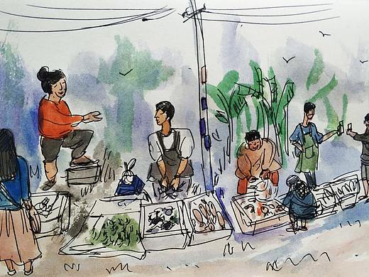 那些让人恋恋不忘的老菜市场