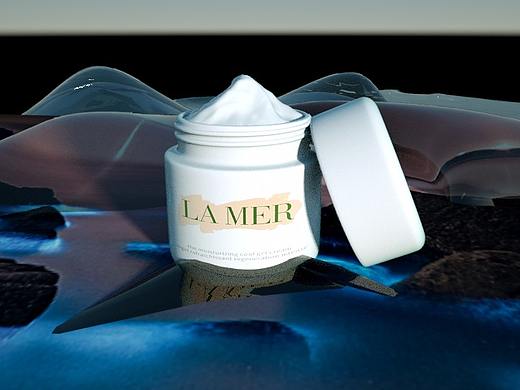 C4D-海蓝之谜面霜建模渲染