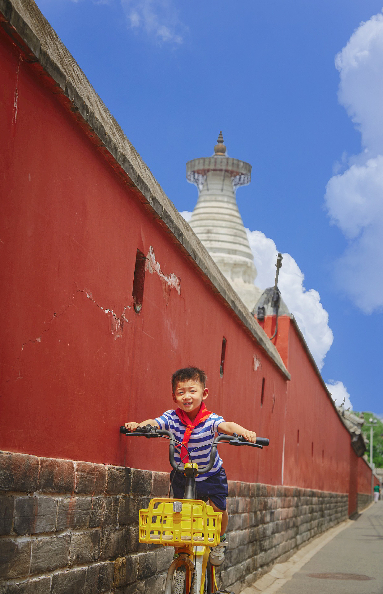 萌娃摄影 | 约了一次白塔寺，感受下北京的胡同
