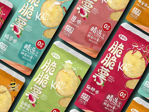 《脆脆薯》红薯脆片包装设计