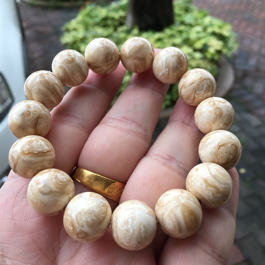 猛犸牙15mm牙髓手串（图ZMjAzODAwMDIw） - 工艺品设计 - 站酷设计师薇信mengma0756原创素材 - 站酷ZCOOL