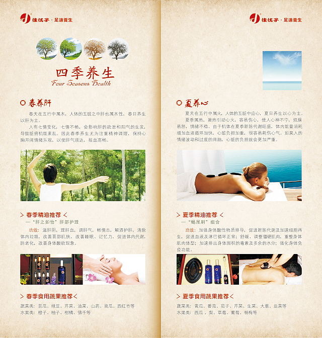 养生小册子 画册 中国风 产品说明 产品手册 古典画册