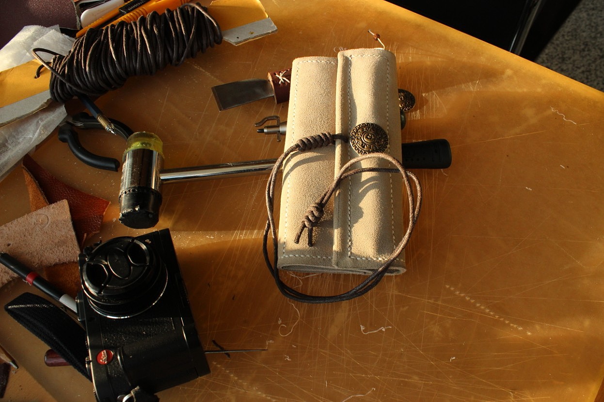 原创手工皮具-灵性之卷