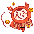 在街上手机店铺原创吉祥物街宝Q版卡通形象发布
