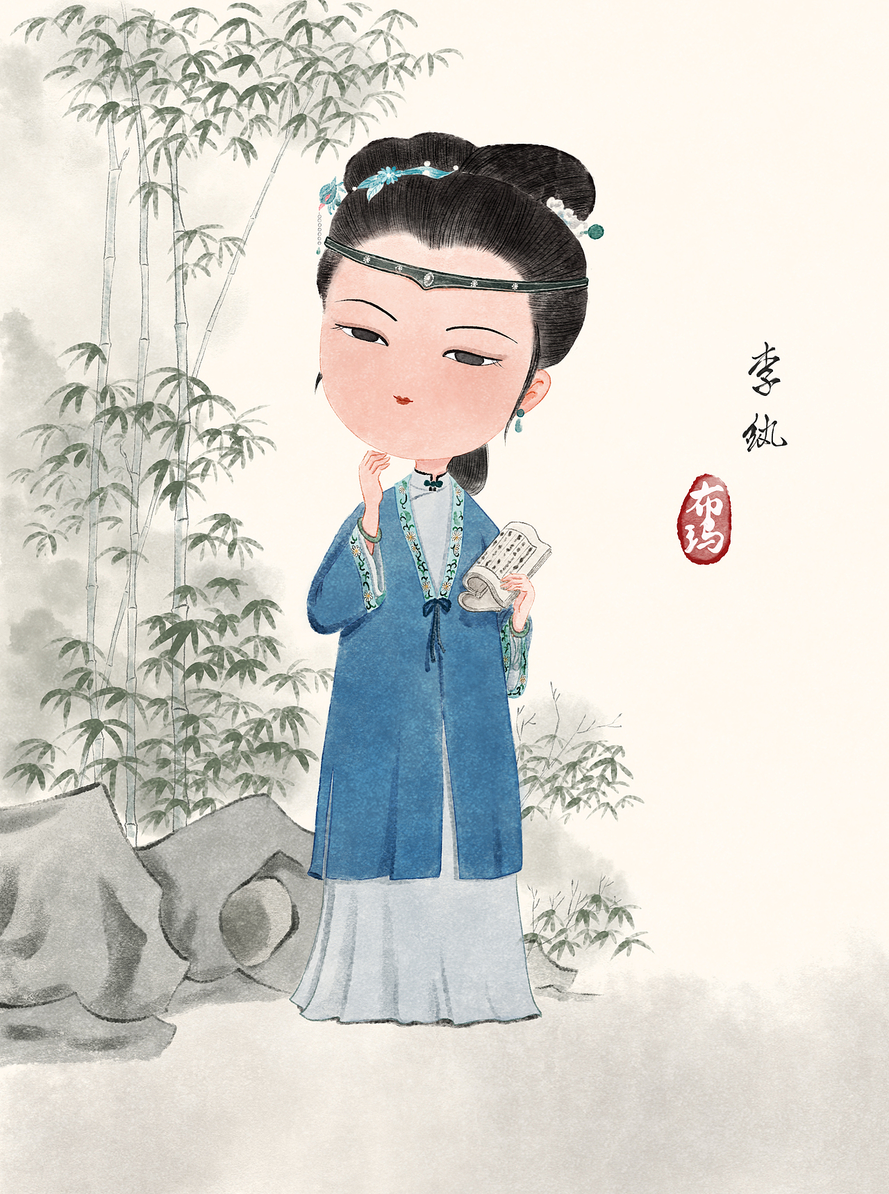 十二金钗正册套图（图ZMjAwMjMxMDY4） - 创作习作 - 站酷设计师Bulma布玛原创素材 - 站酷ZCOOL