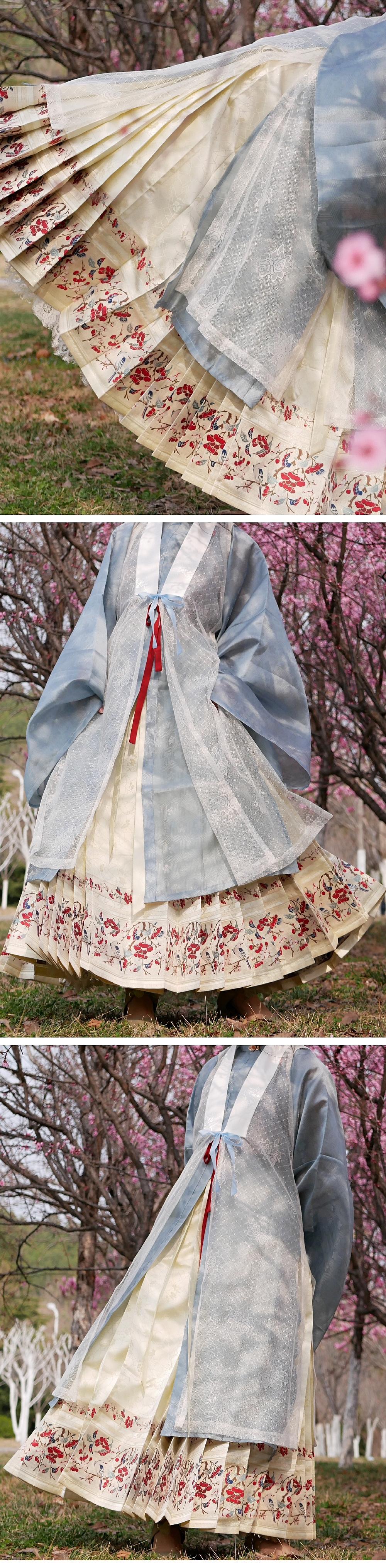 【设计成品返图】山茶梅雀马面