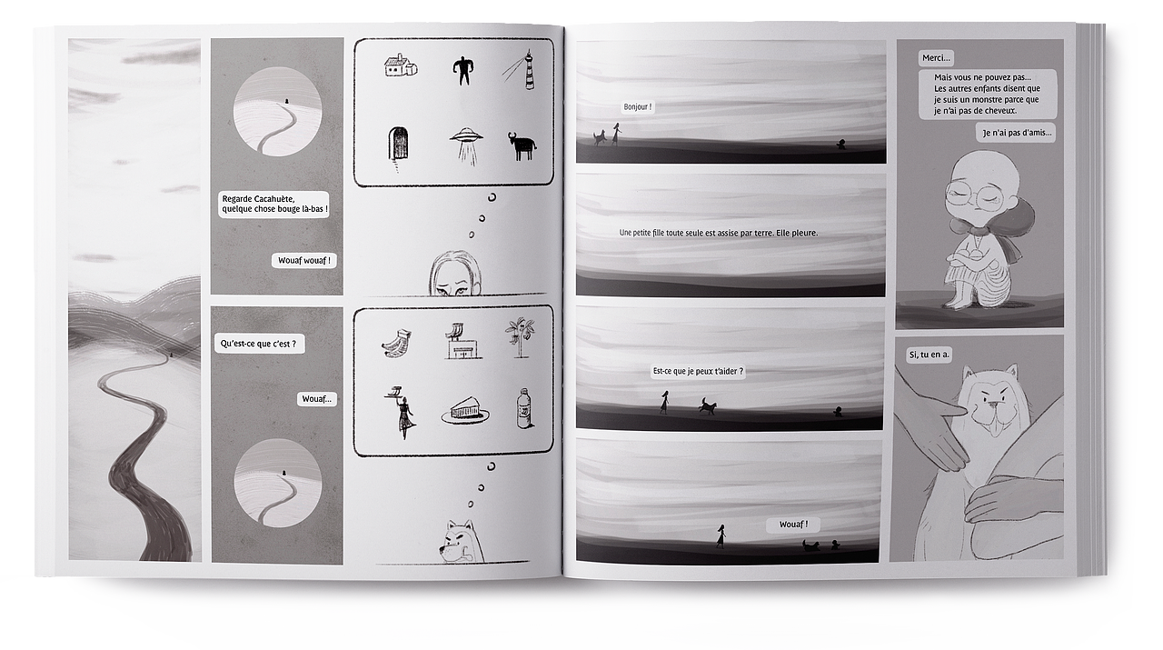 绘本《穿过海洋》
